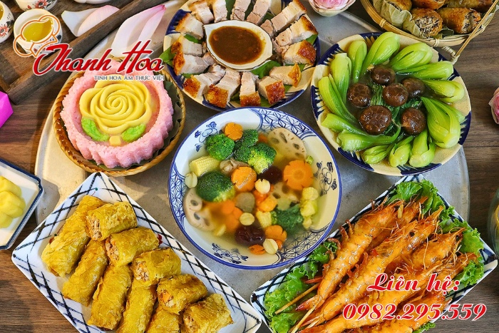Thanh Hoa nhận đặt cỗ tiệc Rằm tháng 7 tại Thanh Hóa