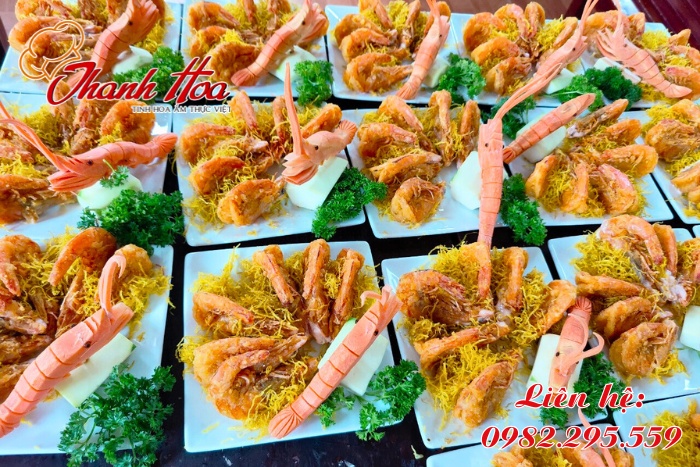Món ăn ngon miệng, trang trí đẹp mắt