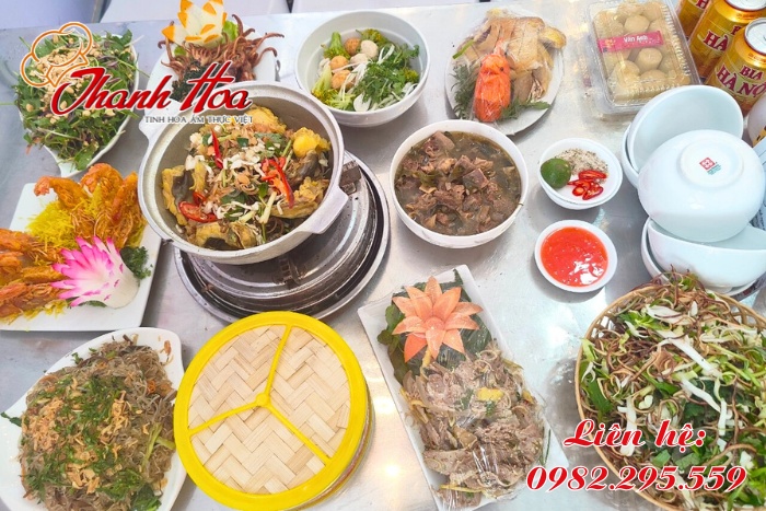 Nấu cỗ Thanh Hoa nấu cỗ Bỉm Sơn với thực đơn đa dạng