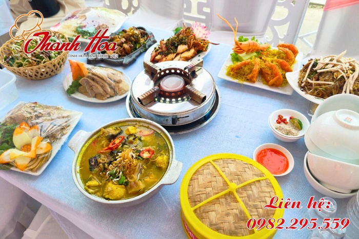 Dịch vụ nấu cỗ tại Nghi Sơn của Thanh Hoa cung cấp mâm cỗ đặc sắc, sáng tạo
