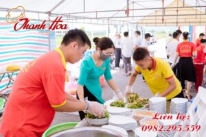 Thanh Hoa nấu cỗ trọn gói từ A-Z
