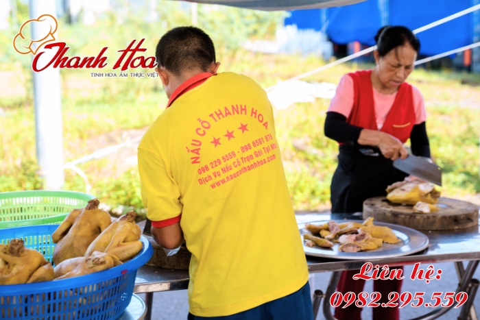 Thanh Hoa cung cấp dịch vụ nấu cỗ tại Nông Cống