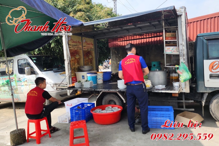 Nấu Cỗ Thanh Hoa nhận nấu tiệc lưu động