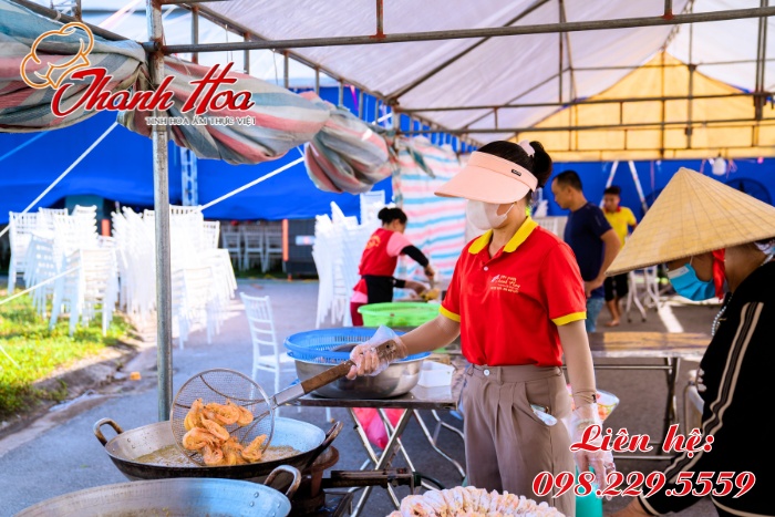 Dịch vụ nấu cỗ Thanh Hoa rất nổi tiếng tại Thường Xuân