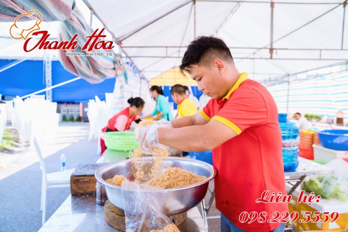Thanh Hoa cung cấp dịch vụ nấu cỗ tại Vĩnh Lộc giá rẻ, trọn gói