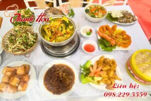 Nấu cỗ Thanh Hoa phục vụ đa dạng các loại hình cỗ tiệc