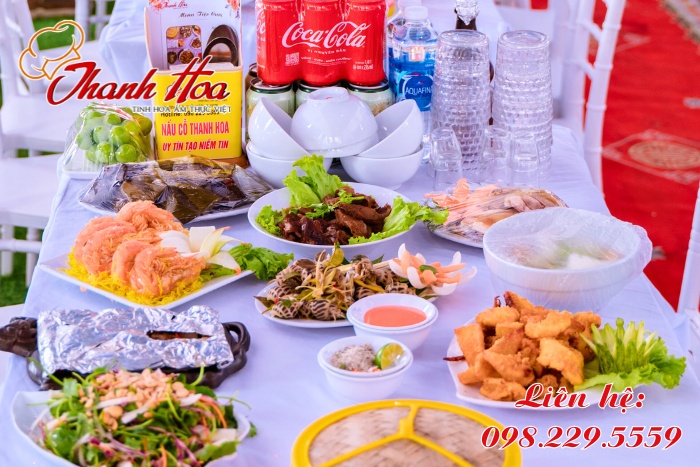 Nấu cỗ Thanh Hoa là đơn vị nấu cỗ số 1 tại Như Thanh