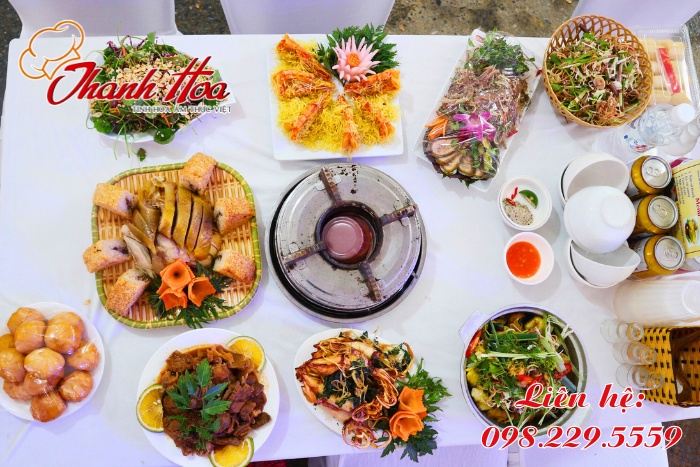 Nấu cỗ Thanh Hoa cung cấp thực đơn đặc sắc, hấp dẫn