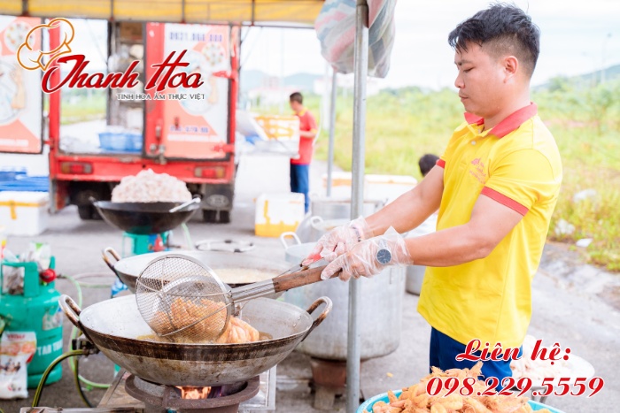 Nấu cỗ Thanh Hoa cung cấp dịch vụ nấu tiệc cưới tại nhà ở Lang Chánh