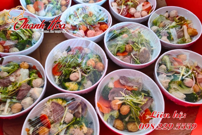 Nấu cỗ Thanh Hoa cam kết sử dụng nguyên liệu sạch, an toàn cho sức khỏe