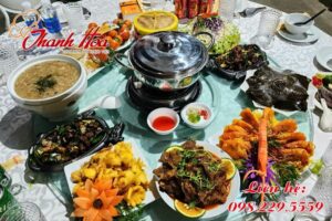 Dịch vụ nấu tiệc ở quận Bắc Từ Liêm của Thanh Hoa với thực đơn đa dạng