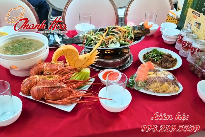 Nấu cỗ Thanh Hoa cung cấp menu đa dạng và phong phú