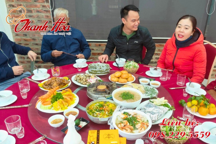 Nấu cỗ Thanh Hoa cung cấp dịch vụ nấu cỗ ở Đống Đa uy tín chất lượng cao