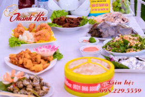 Nấu cỗ Thanh Hoa cung cấp thực đơn cỗ đa dạng