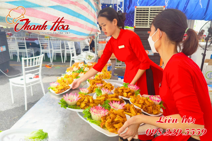 Nấu cỗ Thanh Hoa với dịch vụ nấu cỗ cưới tại Quốc Oai