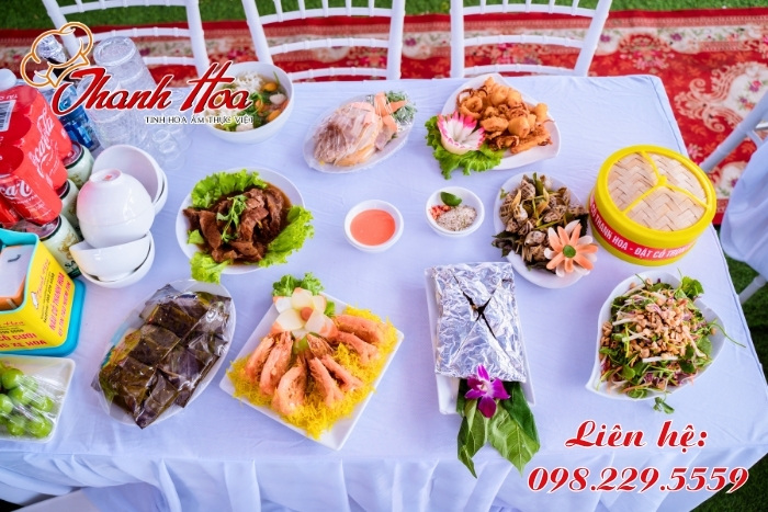 Nấu cỗ Thanh Hoa cung cấp thực đơn cỗ đa dạng