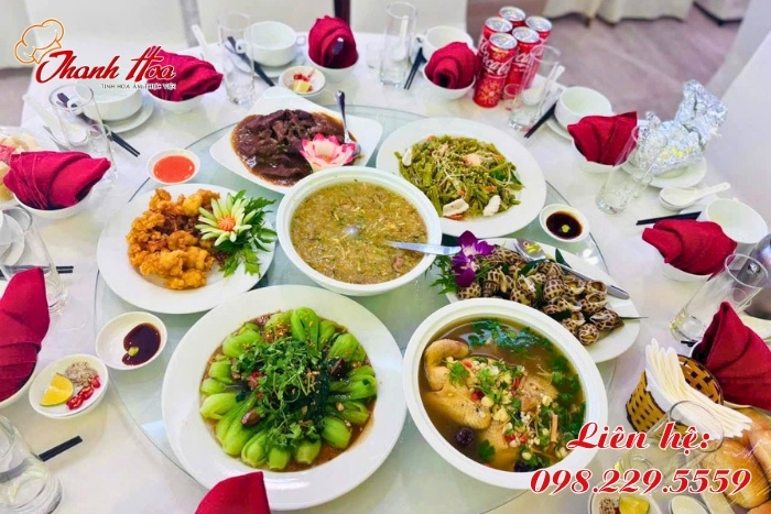 Nấu cỗ Thanh Hoa phục vụ menu đa dạng và đặc sắc