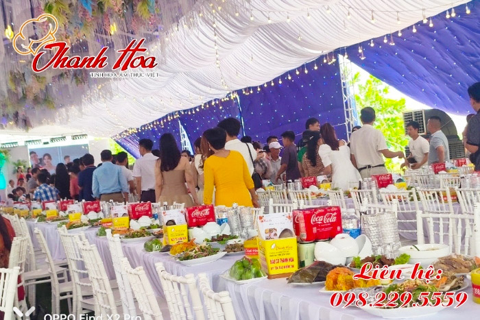 Thanh Hoa cung cấp đa dạng dịch vụ nấu cỗ tại Như Xuân