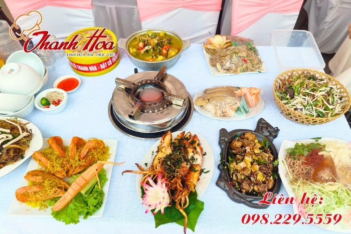 Nấu cỗ Thanh Hoa cung cấp thực đơn đa dạng và hấp dẫn