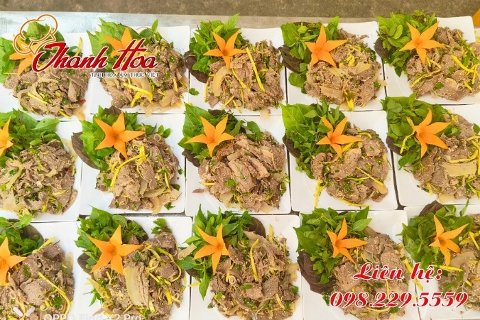 Nấu cỗ Thanh Hoa đem đến những món ăn ngon, đẹp mắt cho mâm cỗ của khách hàng