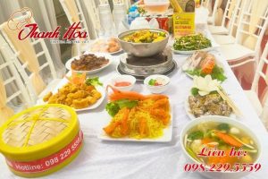 Dịch vụ nấu tiệc Thanh Hoa dễ dàng tùy chỉnh thực đơn