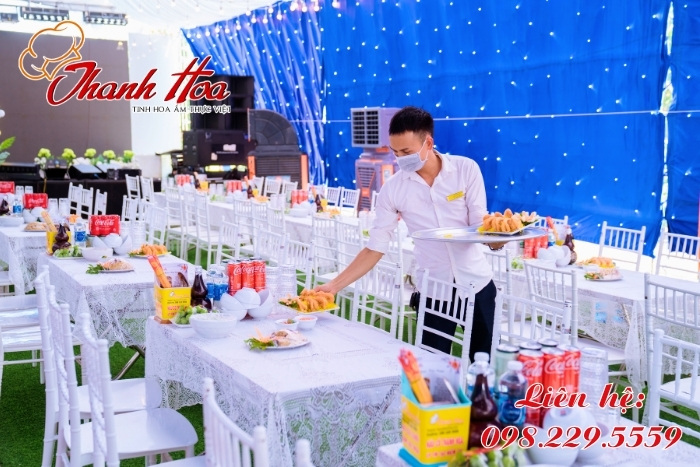 Dịch vụ nấu tiệc cưới tại quận Thanh Xuân của Nấu cỗ Thanh Hoa uy tín