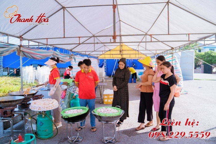 Nấu cỗ Thanh Hoa là đơn vị tổ chức tiệc cưới Sóc Sơn chuyên nghiệp