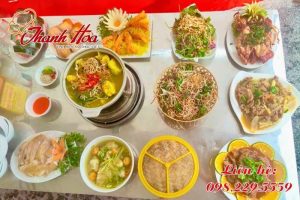 Nấu cỗ Thanh Hoa phục vụ thực đơn đa dạng đặc sắc