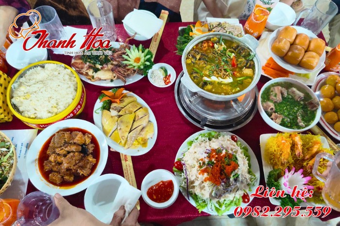 Thực đơn nấu tiệc tại nhà TPHCM của Thanh Hoa có gì?