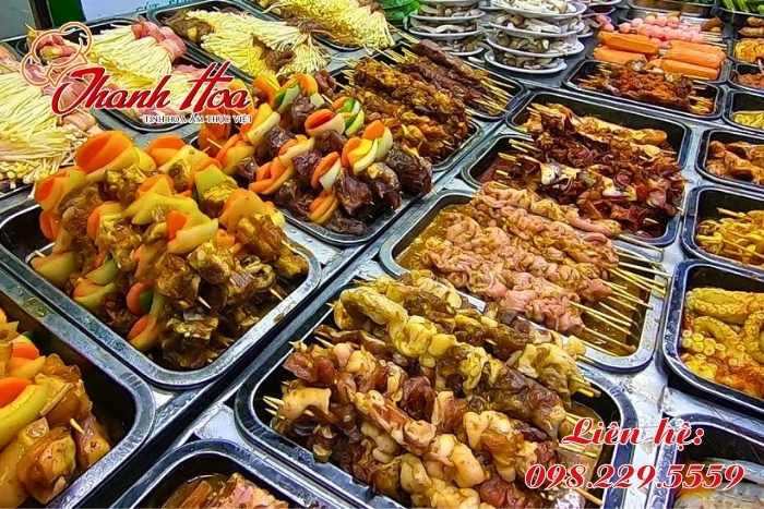 Đặt tiệc công ty kiểu tiệc BBQ