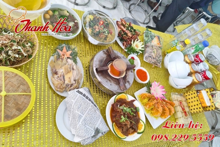 Quy trình đặt tiệc đám giỗ tại Nấu cỗ Thanh Hoa đơn giản