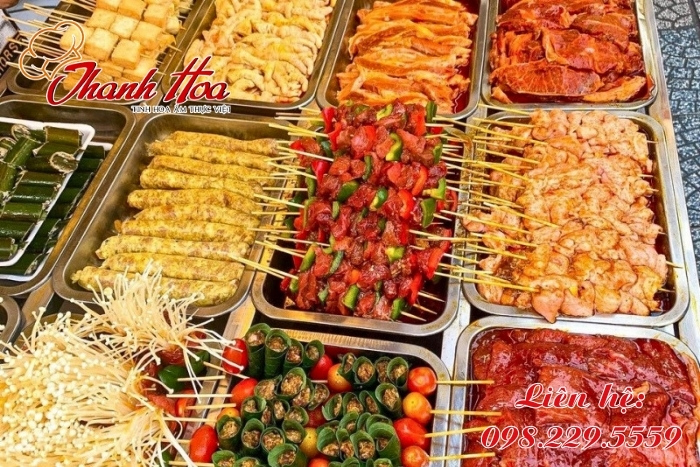 Đặt tiệc tất niên bằng tiệc BBQ