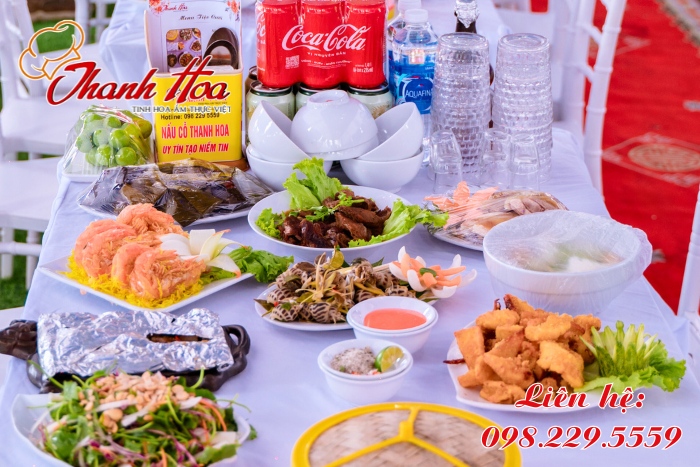 Đặt cỗ tiệc tại nhà của Nấu cỗ Thanh Hoa là sự lựa chọn hoàn hảo