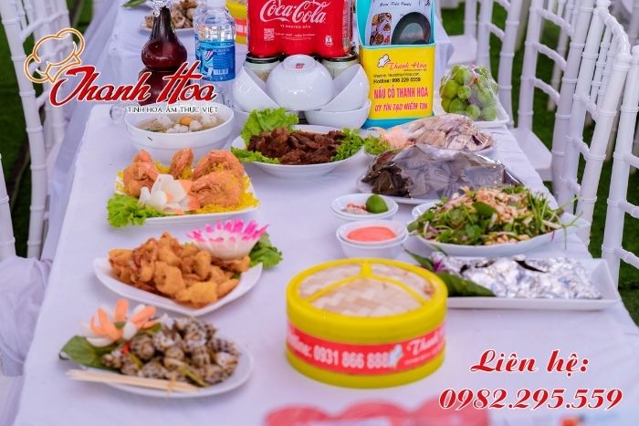 Dịch vụ đặt cỗ tại nhà ở Mê Linh