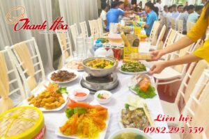 Sử dụng dịch vụ nấu cỗ Thanh Hoa giúp tiết kiệm thời gian, công sức