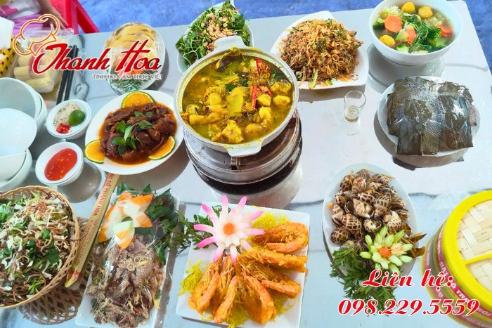 Dịch vụ nấu tiệc cưới tại nhà ở Lang Chánh với menu đa dạng, phong phú
