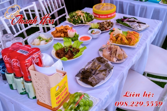 Dịch vụ đặt tiệc cưới của Nấu cỗ Thanh Hoa