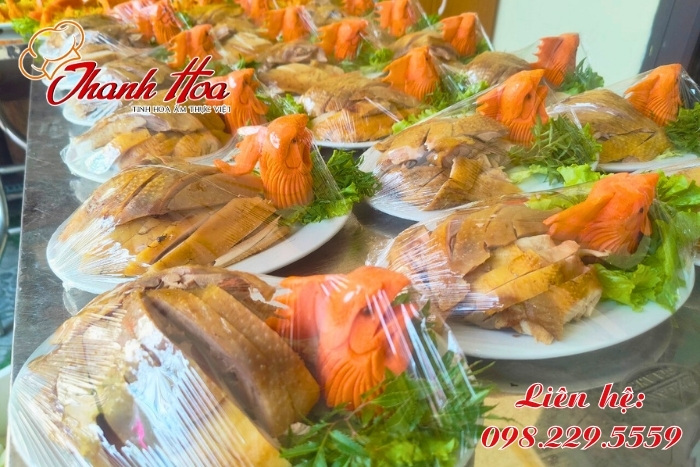 Các món ăn được chế biến đảm bảo an toàn vệ sinh thực phẩm